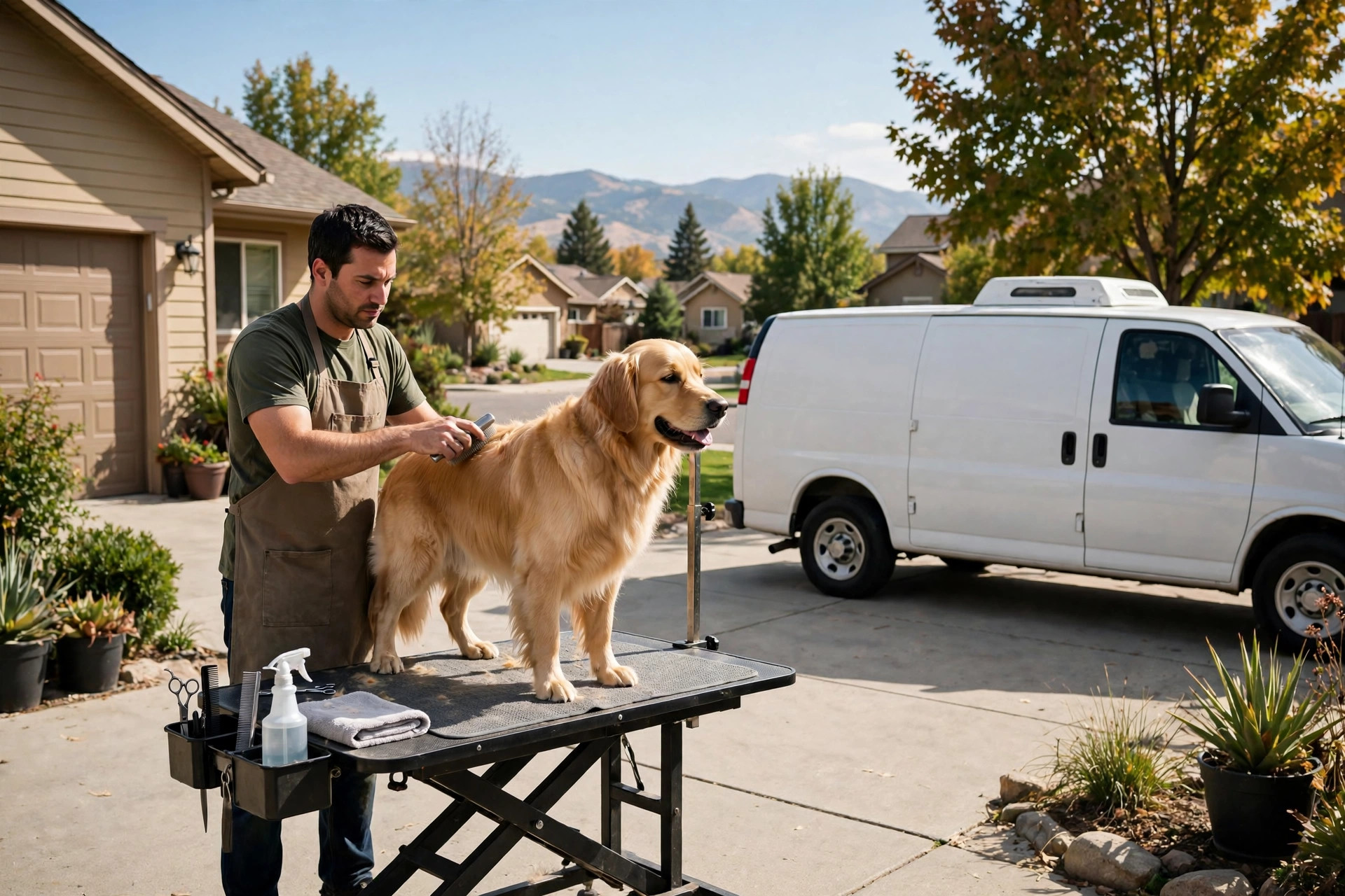 Groomie Roomie Mobile Pet Grooming